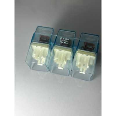 مجموعه رله خودرو|رله سه قلو شیشه ای 80 آمپر - C.B.CO