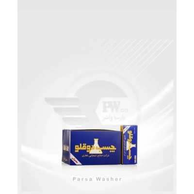 چسب دوقلو رنگي 18 گرمي - غفاري