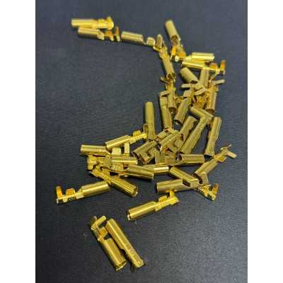 مجموعه دسته سیم و سرسیم|سر سیم فشاری برنجی مادگی لول - TKS