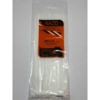 بست کمربندی|بست كمربندی سفید 4.8*300 - NAZO TAK