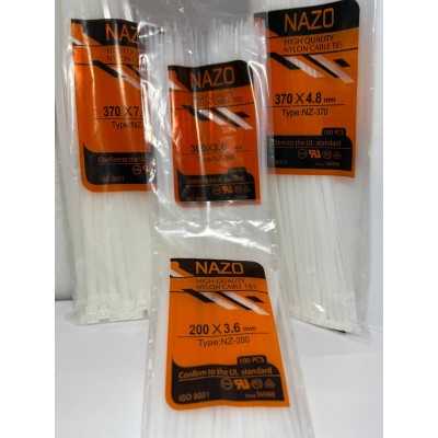 بست کمربندی|بست كمربندی سفید 4.8*370 - NAZO TAK