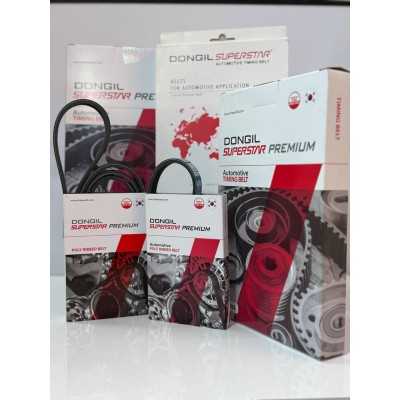 مجموعه تسمه خودرو|تسمه تایم پراید و تیبا و ساینا و كوئیك 107 دنده - DONGIL اصلی