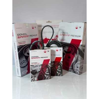 مجموعه تسمه خودرو|تسمه دینام دنده ای پیكان 9.5 * 835 - DONGIL اصلی