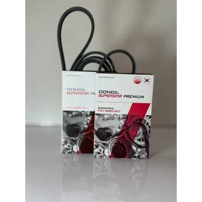 مجموعه تسمه خودرو|تسمه هیدرولیك پراید یورو4 و كولر تیبا و ساینا و كوئیك و ریو 4PK 962 - پولاسا